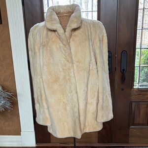 Vintage sheared Beaver  Jacket